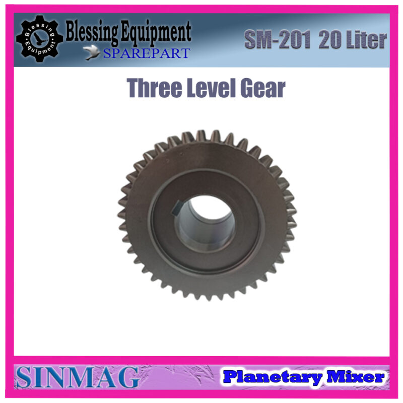 SM-201 THREE LEVEL GEAR Planetary Mixer Sinmag - Image 6