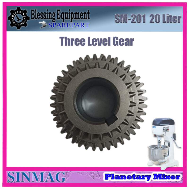 SM-201 THREE LEVEL GEAR Planetary Mixer Sinmag - Image 2
