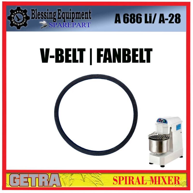DH-20A Sparepart FANBELT A 686 LI - A -28 Spiral Getra - Image 5