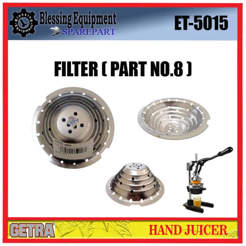 ET-5015 SPAREPART SARINGAN | FILTER Hand Juicer Peras Jeruk GETRA