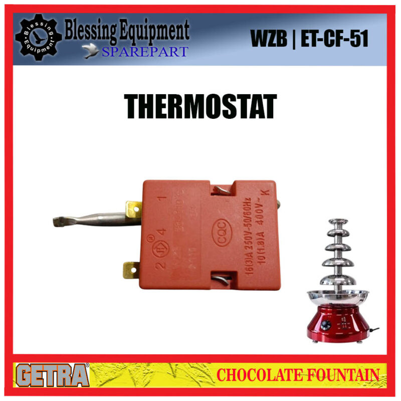 ET-CF-51 GETRA SPAREPART THERMOSTAT 30-110 DERAJAT Chocolate Fountain GETRA - Image 5