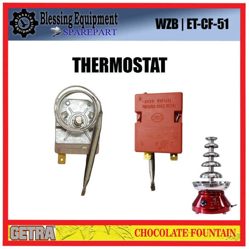 ET-CF-51 GETRA SPAREPART THERMOSTAT 30-110 DERAJAT Chocolate Fountain GETRA - Image 4