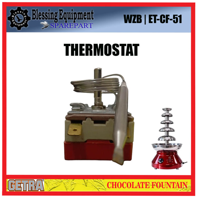 ET-CF-51 GETRA SPAREPART THERMOSTAT 30-110 DERAJAT Chocolate Fountain GETRA - Image 3