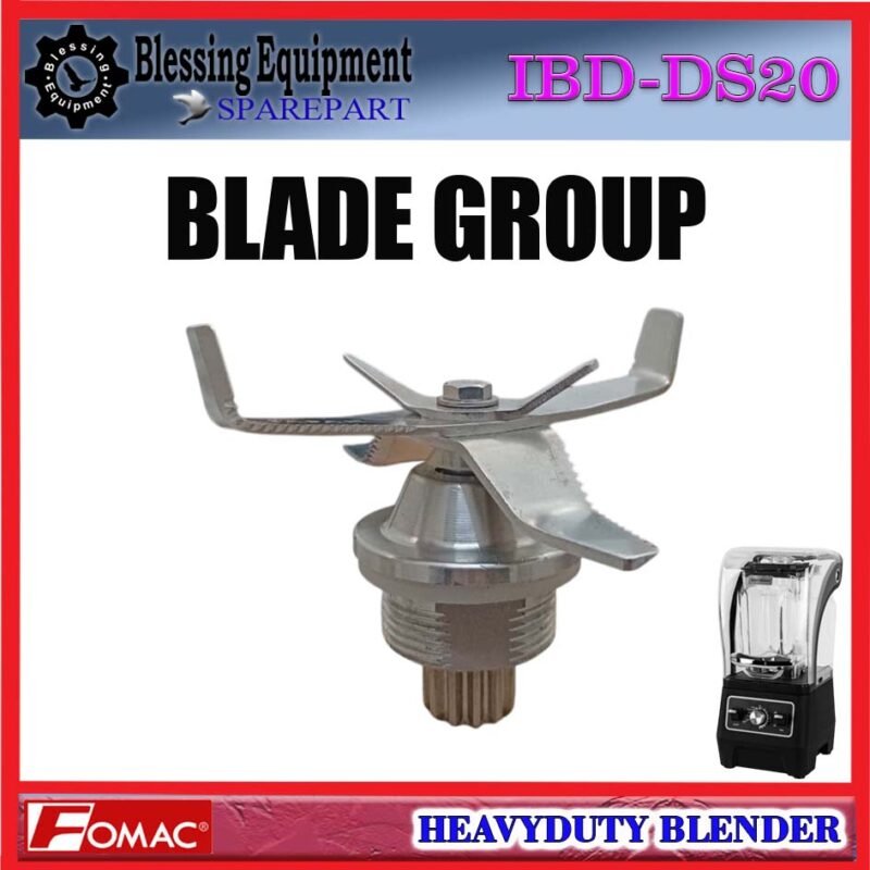 IBD-DS20 SPAREPART BLADE GROUP | KNIFE Heavyduty Blender FOMAC IBD DS20 PISAU | BLADE BLENDER IBDDS20 FOMAC - Image 4