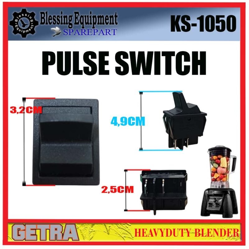 KS-1050 SPAREPART REVERSE SWITCH | SWITCH | SWITCH PULSE Heavyduty Blender GETRA KS 1050 SAKELAR PULSA | SAKLAR | SAKLAR PULSA BLENDER KS1050 GETRA - Image 2
