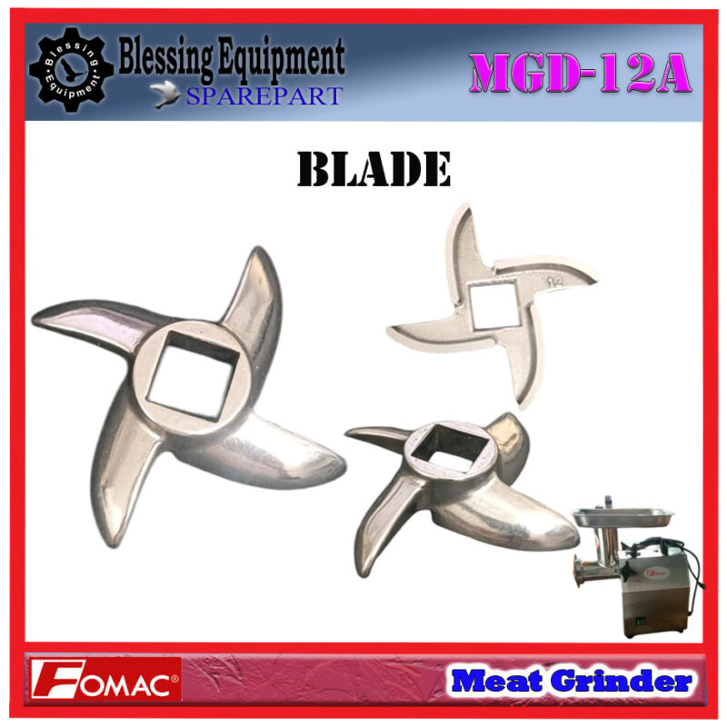 MGD-12A SPAREPART BLADE | PISAU | KNIFE 14mm Meat Grinder FOMAC
