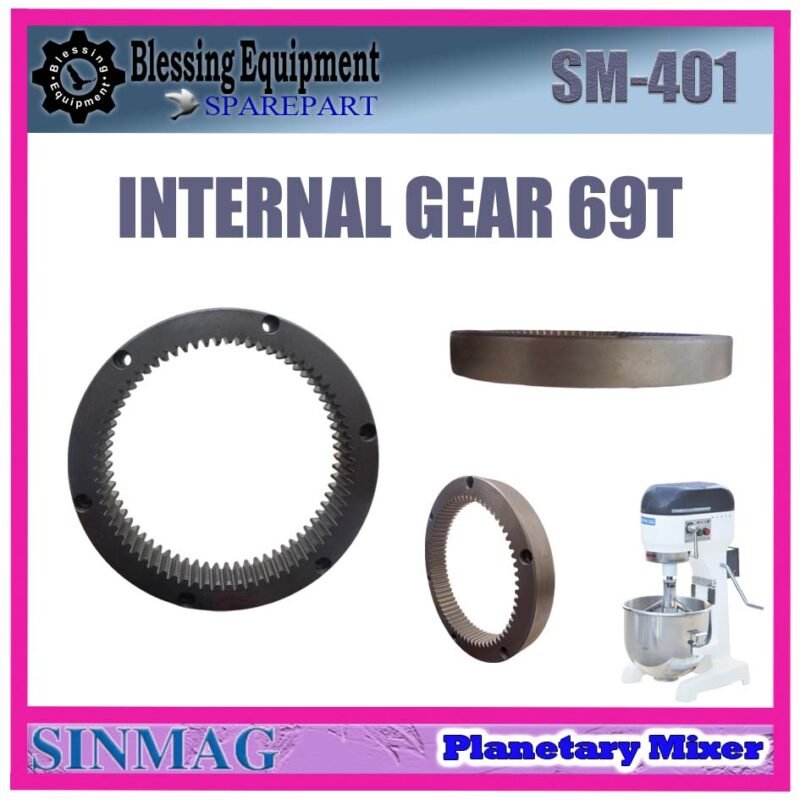 SM-401 SPAREPART INNER GEAR | INTERNAL GEAR 69T Planetary Mixer SINMAG SM 401 INTERNAL DRIVE GEAR | RING GEAR MESIN PENGADUK ADONAN | MIXER SM401 SINMAG SM-401 SPAREPART INNER GEAR | INTERNAL GEAR 69T Planetary Mixer SINMAG SM 401 INTERNAL DRIVE GEAR | RING GEAR MESIN PENGADUK ADONAN | MIXER SM401 SINMAG