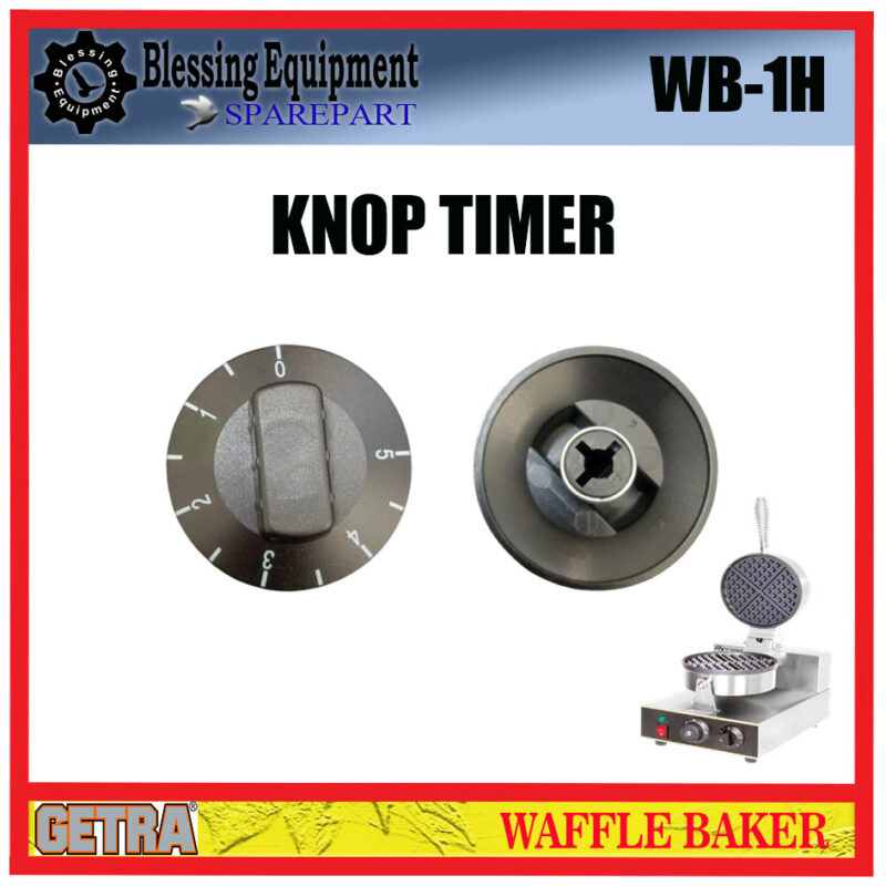 WB-1H SPAREPART KNOB TIMER Waffle Baker GETRA - Image 4