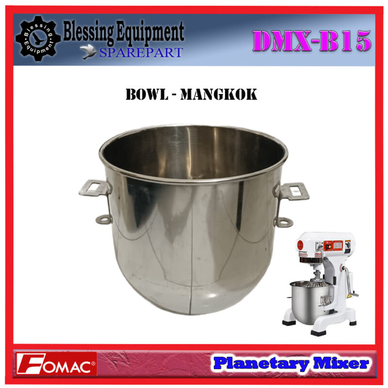 DMX-B15 Sparepart BOWL Planetary Mixer Fomac - Image 5