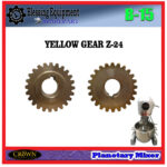 B-15 SPAREPART YELLOW GEAR | GEAR NANAS Z-24 Planetary Mixer CROWN GEAR 24 GIGI