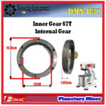 DMX-B30 INTERNAL GEAR 67T Planetary Mixer Fomac