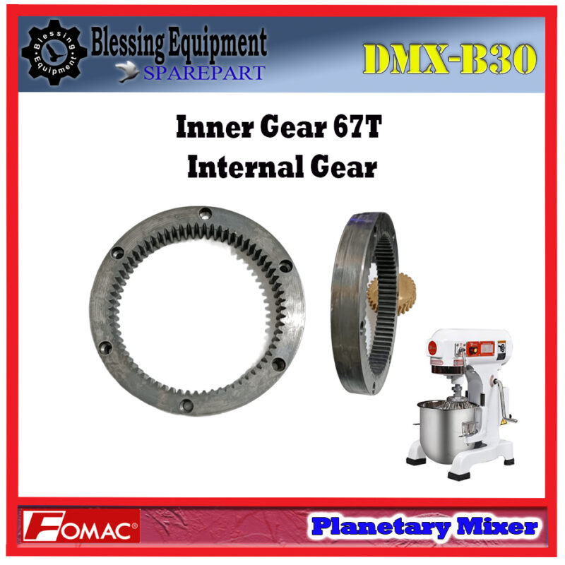 DMX-B30 INTERNAL GEAR 67T Planetary Mixer Fomac - Image 2