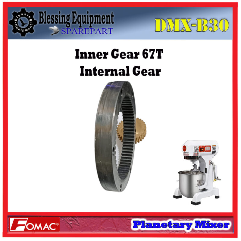 DMX-B30 INTERNAL GEAR 67T Planetary Mixer Fomac - Image 3