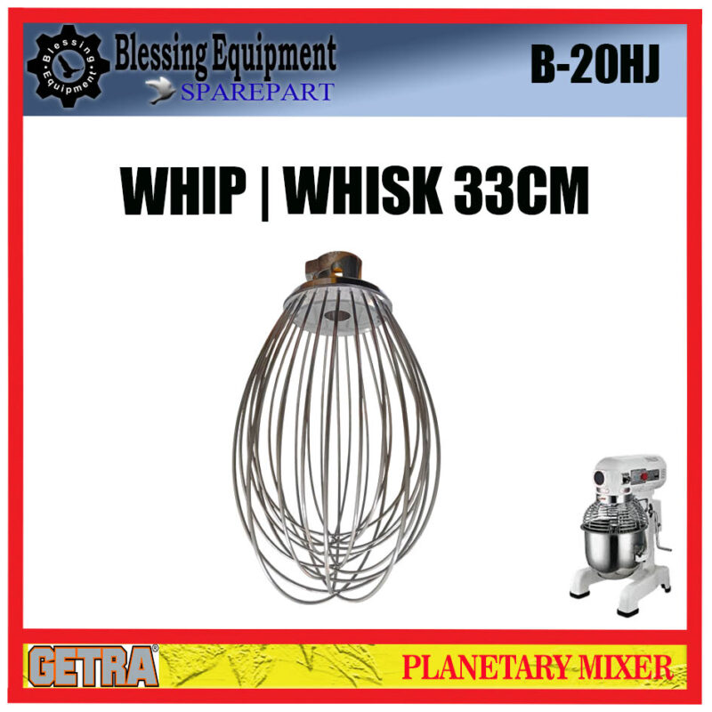 B-20HJ Sparepart WHIP | WHISK Pengaduk Planetary Mixer Getra - Image 4