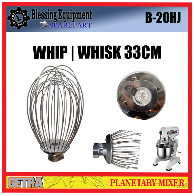B-20HJ Sparepart WHIP | WHISK Pengaduk Planetary Mixer Getra - Image 2