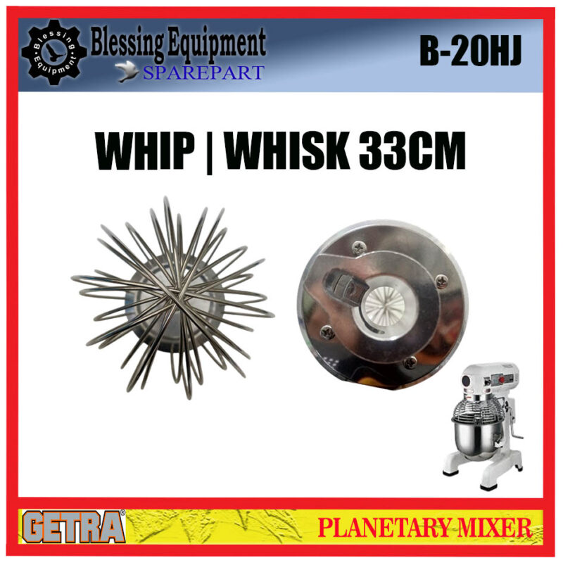 B-20HJ Sparepart WHIP | WHISK Pengaduk Planetary Mixer Getra - Image 3