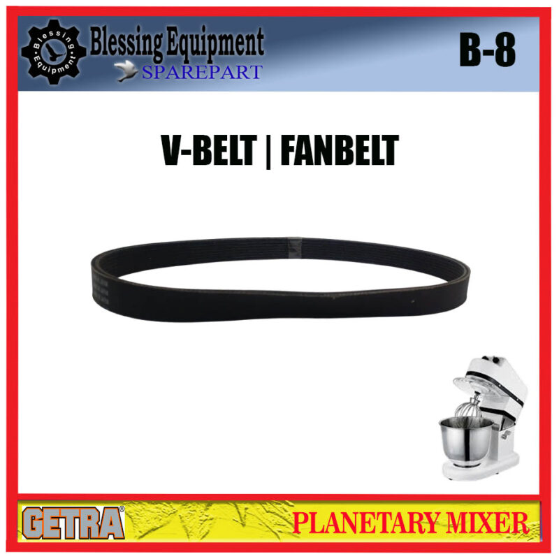 B-8 Sparepart V-BELT | FANBELT Planetary Mixer Getra - Image 3