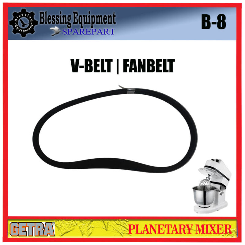 B-8 Sparepart V-BELT | FANBELT Planetary Mixer Getra - Image 2
