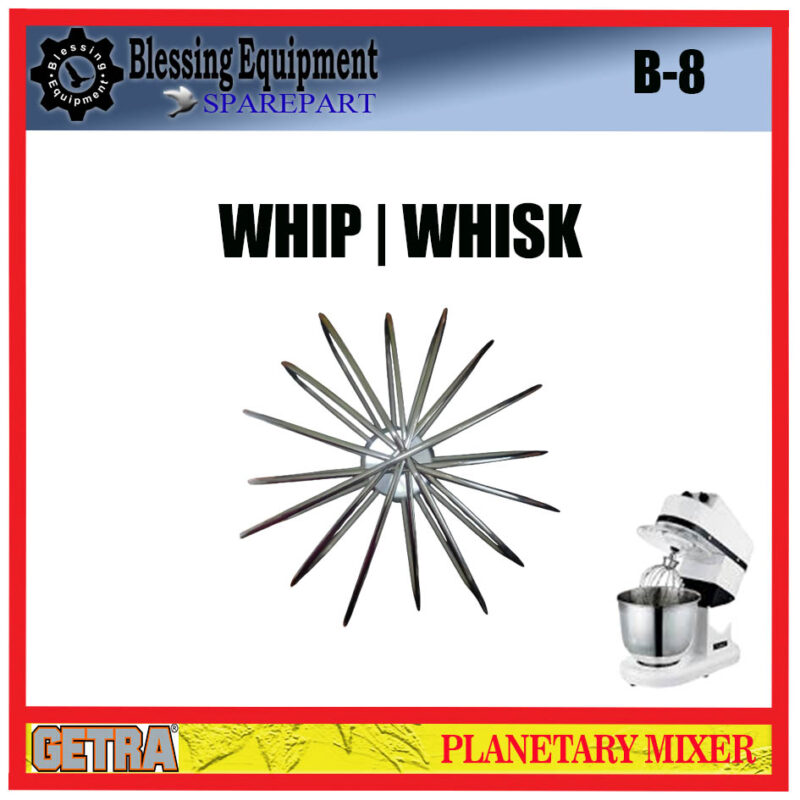 B-8 SPAREPART WHISK | WHIP Planetary Mixer GETRA - Image 4