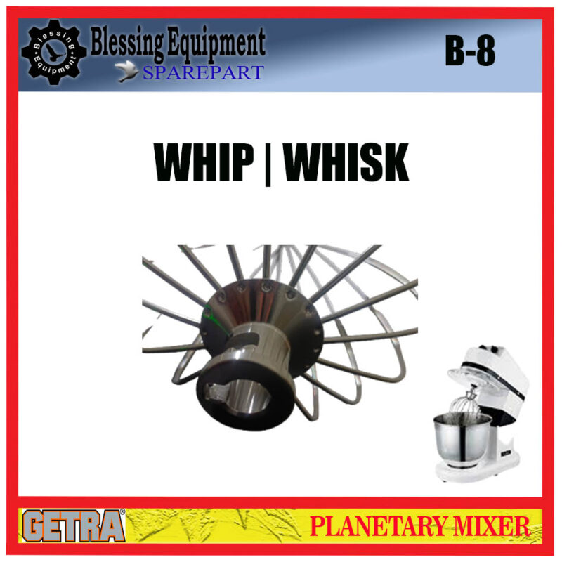 B-8 SPAREPART WHISK | WHIP Planetary Mixer GETRA - Image 3