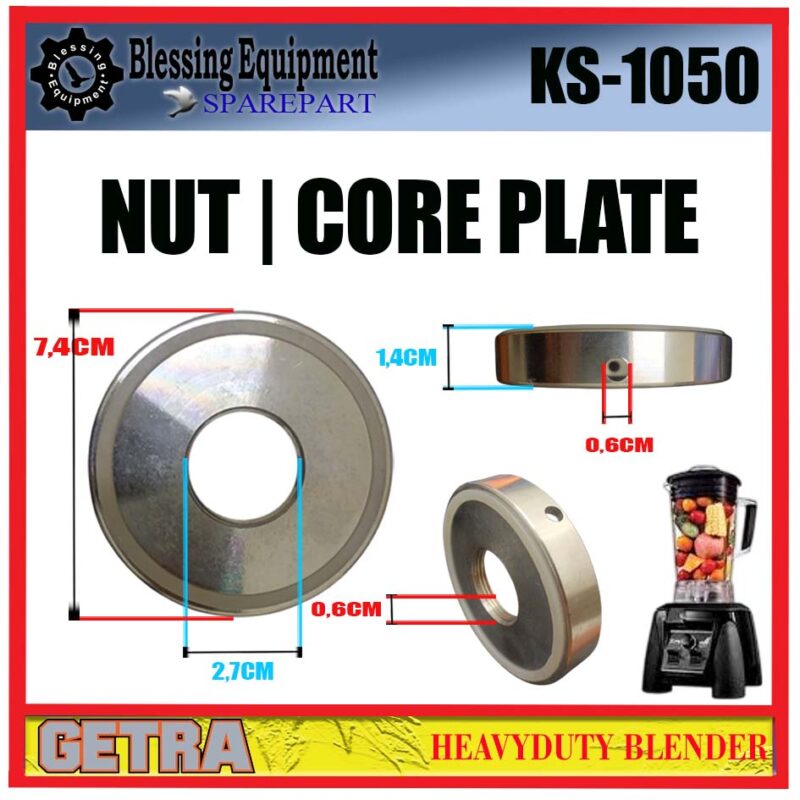 KS-1050 SPAREPART SET | LENGKAP Heavy Duty Blender GETRA KS 1050 - Image 8