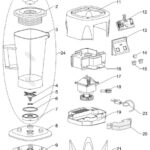 Sparepart Set Heavy Duty Blender Getra KS-1050