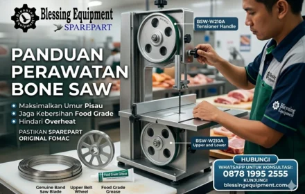 Panduan Perawatan Bone Saw Fomac versi Blessingequipment