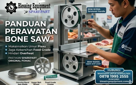 Panduan Perawatan Bone Saw Fomac versi Blessingequipment