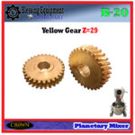 CROWN B20 SPAREPART YELLOW GEAR | GEAR NANAS Z-29 Mixer Planetary B-20 CROWN GEAR GIGI 29