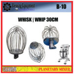 B-10 SPAREPART WHIP | WHISK 30CM Planetary Mixer GETRA