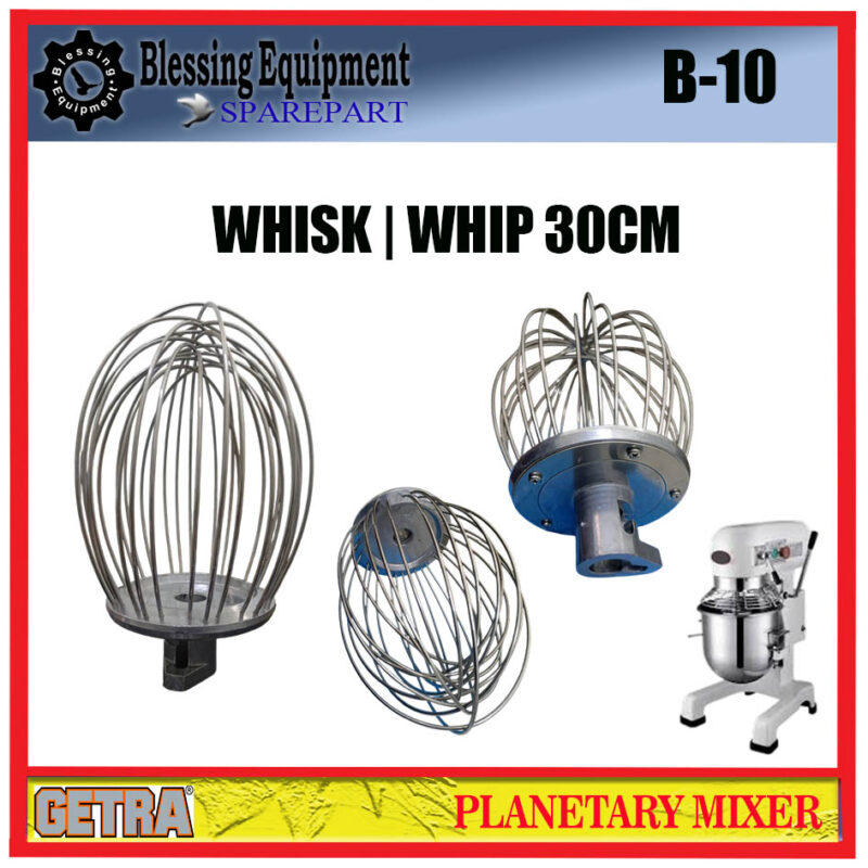 B-10 SPAREPART WHIP | WHISK 30CM Planetary Mixer GETRA B-10 SPAREPART WHIP | WHISK 30CM Planetary Mixer GETRA