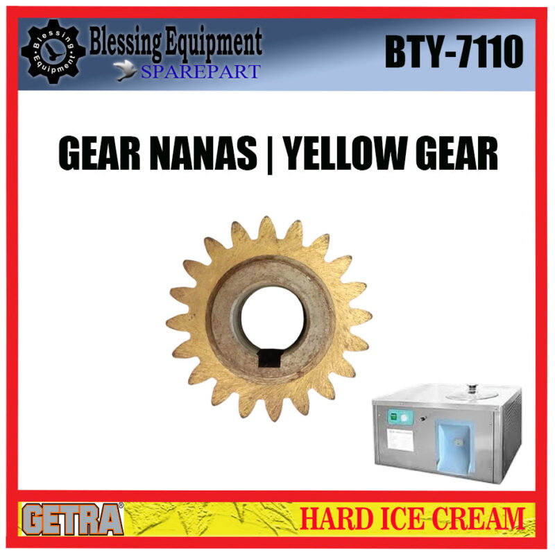 BTY-7110 SPAREPART GEAR NANAS | YELLOW GEAR Hard Ice Cream GEA GETRA BTY 7110 GEAR MESIN PEMBUAT ES KRIM BTY-7110 SPAREPART GEAR NANAS | YELLOW GEAR Hard Ice Cream GEA GETRA BTY 7110 GEAR MESIN PEMBUAT ES KRIM - Image 3