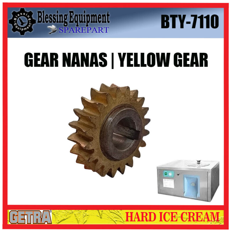 BTY-7110 SPAREPART GEAR NANAS | YELLOW GEAR Hard Ice Cream GEA GETRA BTY 7110 GEAR MESIN PEMBUAT ES KRIM BTY-7110 SPAREPART GEAR NANAS | YELLOW GEAR Hard Ice Cream GEA GETRA BTY 7110 GEAR MESIN PEMBUAT ES KRIM - Image 5
