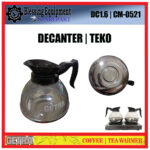 DC1.6 DECANTER | WADAH | TEKO Tea Coffee Warmer CM-0521 GETRA