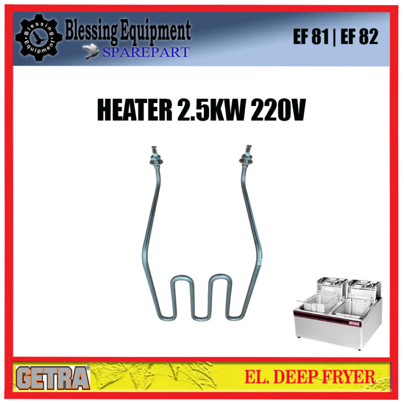 EF-81 | EF-82 SPAREPART PEMANAS | HEATER ELEMENT 2,5KW 220V Electric Deep Fryer GETRA PEMANAS MESIN PENGGORENG ELEKTRIK EF 81 EF 82 EF-81 | EF-82 SPAREPART PEMANAS | HEATER ELEMENT 2,5KW 220V Electric Deep Fryer GETRA PEMANAS MESIN PENGGORENG ELEKTRIK EF 81 EF 82 - Image 3