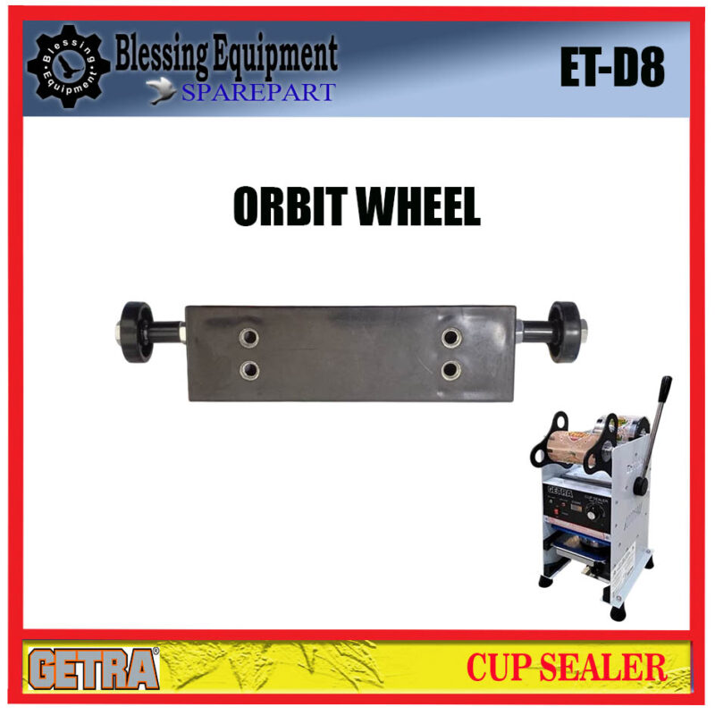 ET-D8 | SC-D8 SPAREPART ORBIT WHEEL | RODA ORBIT Manual Cup Sealer GETRA - Image 3