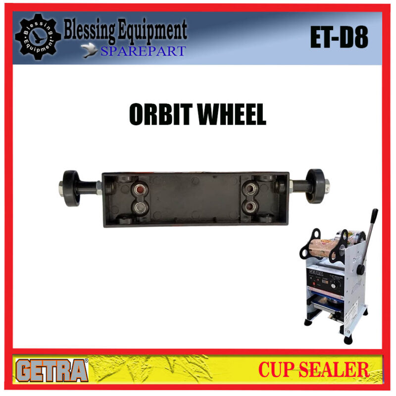 ET-D8 | SC-D8 SPAREPART ORBIT WHEEL | RODA ORBIT Manual Cup Sealer GETRA - Image 4