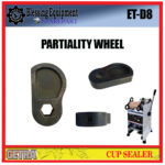 ET-D8 | SC-D8 SPAREPART PARTIALITY WHEEL Cup Sealer GETRA