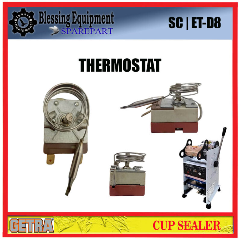 ET-D8 SPAREPART THERMOSTAT Manual Cup Sealer