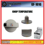 GF-101G SPAREPART KNOP TEMPERATURE | Knob Gass Deep Fryer GETRA KNOP PENGATUR ON OFF Kompor Gas GF 101G