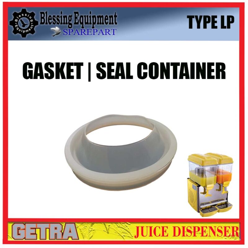 LP-12X1 LP-12X2 LP-12X3 SPAREPART GASKET | SEAL CONTAINER Juice Dispenser GEA GETRA KARET SEAL Dispenser TYPE LP - Image 3