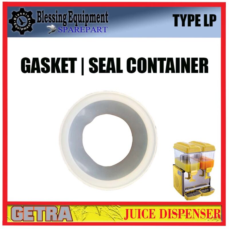 LP-12X1 LP-12X2 LP-12X3 SPAREPART GASKET | SEAL CONTAINER Juice Dispenser GEA GETRA KARET SEAL Dispenser TYPE LP - Image 2