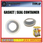 LP-12X1 LP-12X2 LP-12X3 SPAREPART GASKET | SEAL CONTAINER Juice Dispenser GEA GETRA KARET SEAL Dispenser TYPE LP