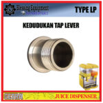 LP-12X1 LP-12X2 LP-12X3 SPAREPART KEDUDUKAN TAP LAVER | DUDUKAN UTAMA KRAN Juice Dispenser GEA GETRA TYPE LP
