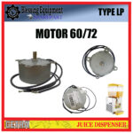 LP-12X1 LP-12X2 LP-12X3 SPAREPART MOTOR | DINAMO 60/72 Juice Dispenser GEA GETRA TYPE LP MOTOR PENGGERAK JUS DISPENSER