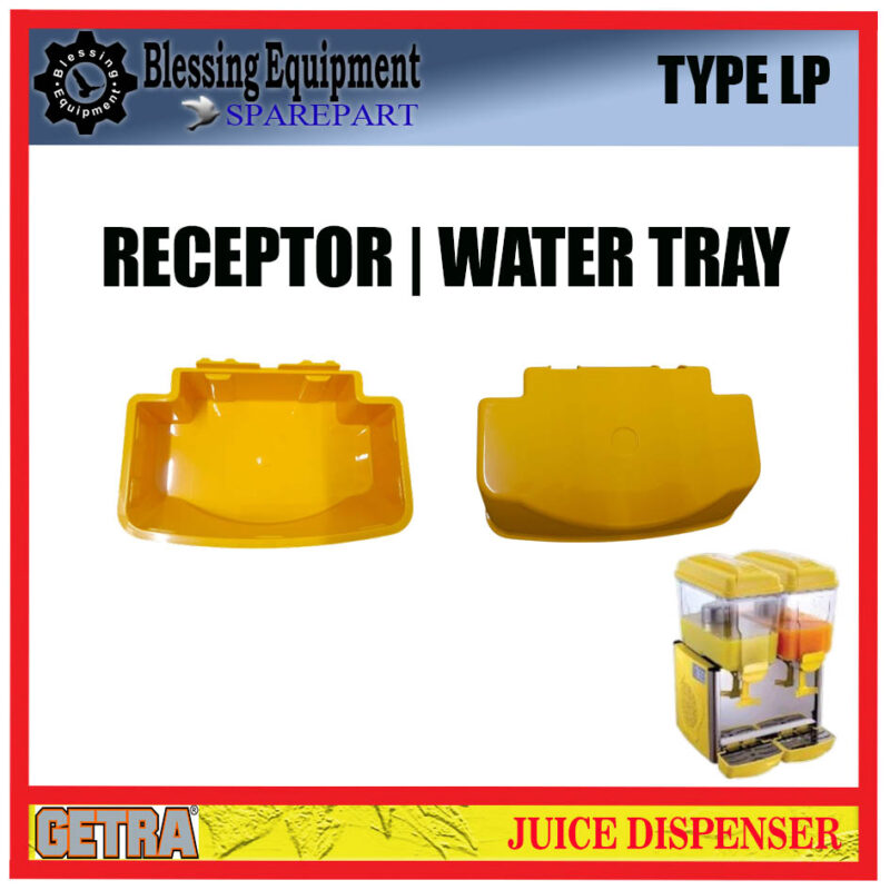 LP-12X1 LP-12X2 LP-12X3 SPAREPART RECEPTOR | WATER TRAY YELLOW COVER Juice dispenser GEA GETRA TYPE LP - Image 4