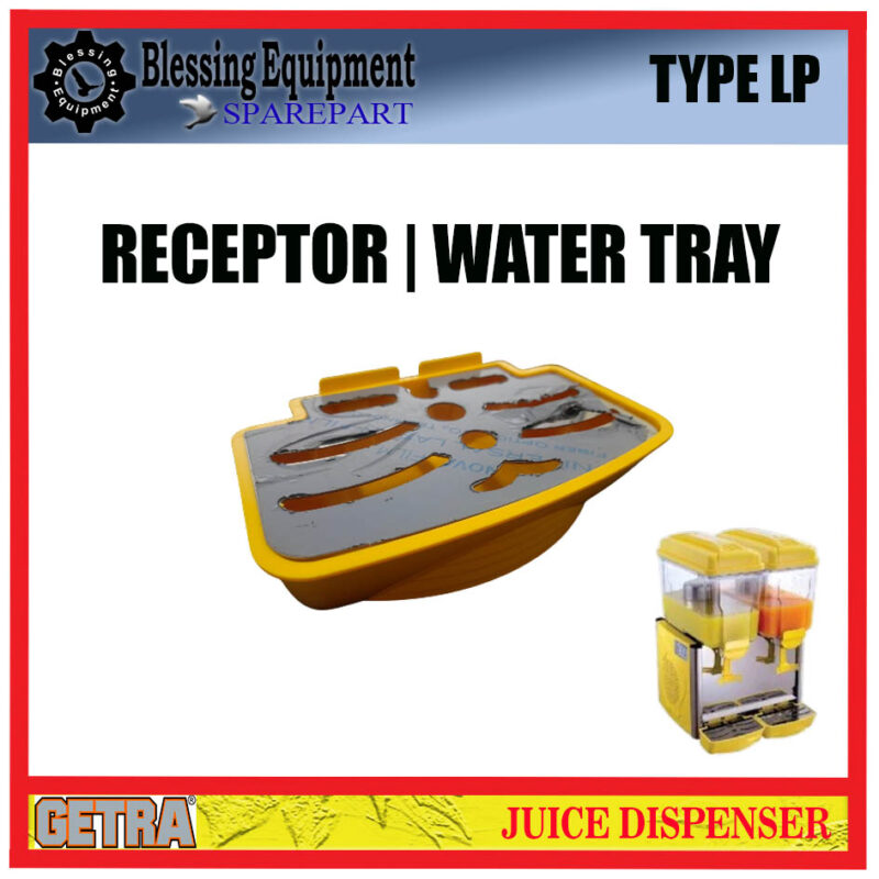 LP-12X1 LP-12X2 LP-12X3 SPAREPART RECEPTOR | WATER TRAY YELLOW COVER Juice dispenser GEA GETRA TYPE LP - Image 5