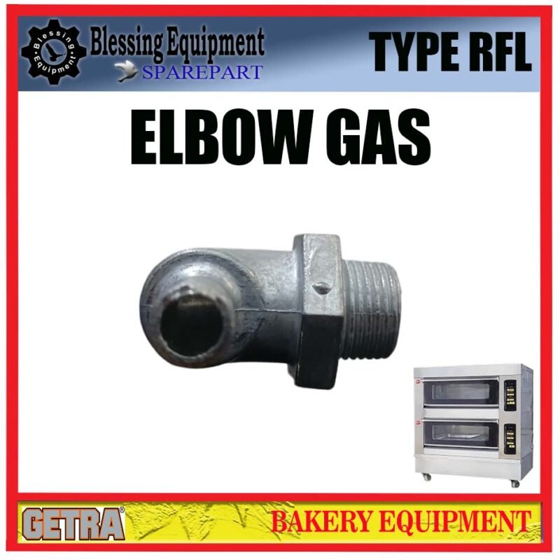 RFL-11SSGC GETRA SPAREPART NEPEL GAS | ELBOW | SIKU Gas Oven GETRA TYPE RFL SAMBUNGAN PIPA GAS L SIKU 90DERAJAT RFL GETRA - Image 6