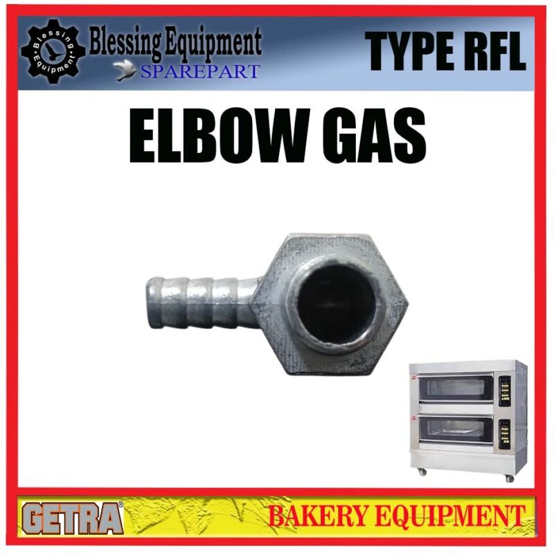 RFL-11SSGC GETRA SPAREPART NEPEL GAS | ELBOW | SIKU Gas Oven GETRA TYPE RFL SAMBUNGAN PIPA GAS L SIKU 90DERAJAT RFL GETRA - Image 5