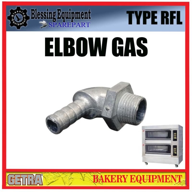 RFL-11SSGC GETRA SPAREPART NEPEL GAS | ELBOW | SIKU Gas Oven GETRA TYPE RFL SAMBUNGAN PIPA GAS L SIKU 90DERAJAT RFL GETRA - Image 3